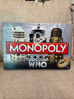🎲 Monopoly Doctor Who Board Game - 50th Anniversary Collectors Edition